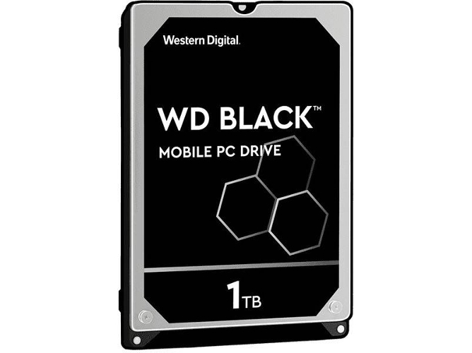 Disco Interno WESTERN DIGITAL Black (2.5" - 1000 GB - SATA III)