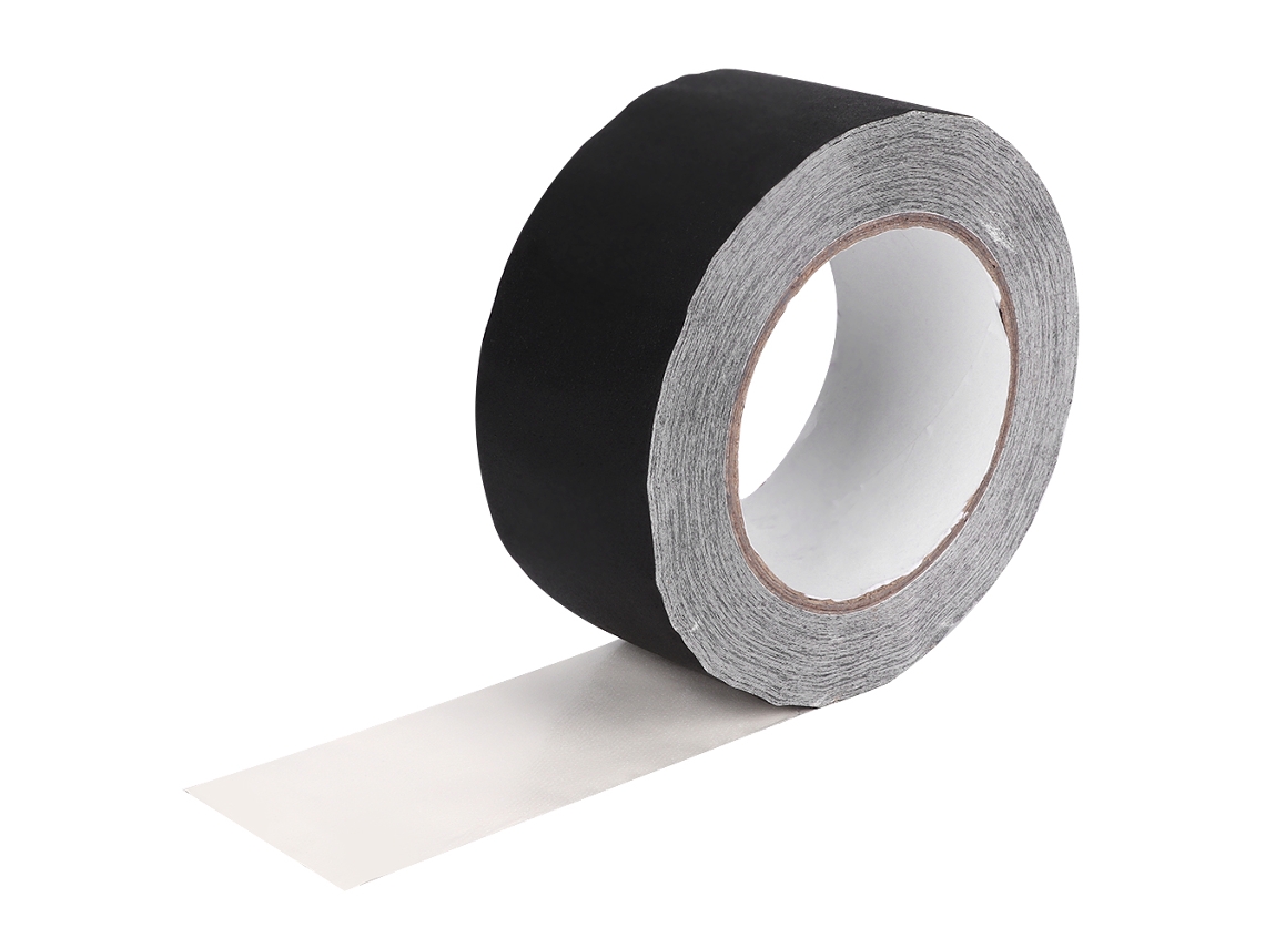 2026velora-cinta De Tela Mate Negra 30y X50mm Adhesiva Resistente Para Alfombra Piso Y Reparación De Tuberías