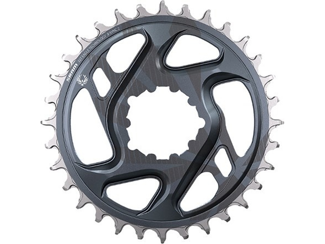 Plato SRAM Sync2 Eagle 34D Direct Mount Offset Bosst Lunar Acabado Como Bielas Gx C1 (Gris)