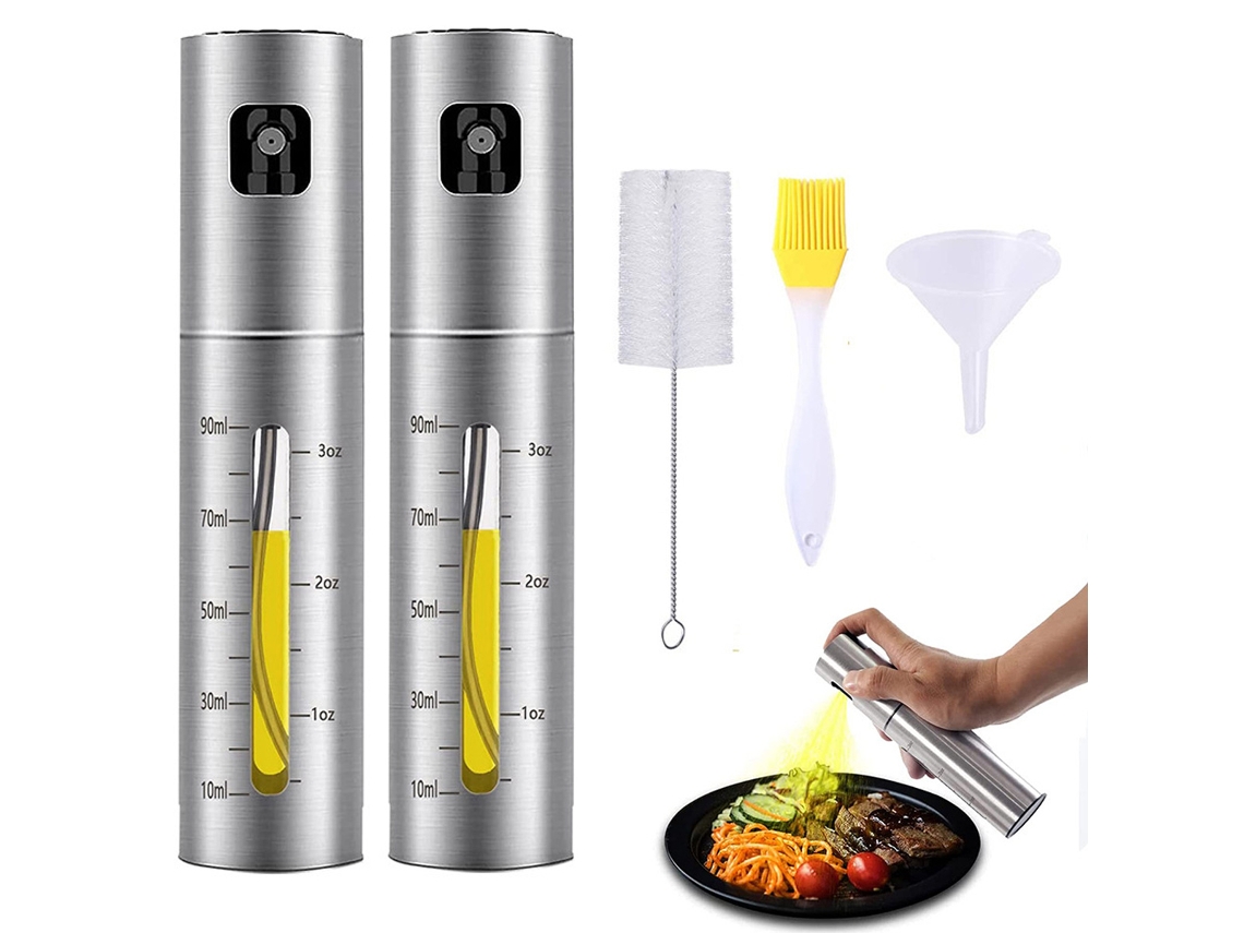 Aceite en aerosol para cocinar con aceite de oliva: para freír, asar y asar NEVEANCE