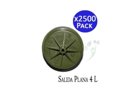 Gotero NETAFIM 4 Litros/Hora Autocompensante Salida Plana Pack 2500 NETAFIM