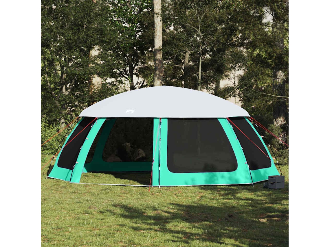 Tienda de piscina con mosquitera desmontable y paredes de malla.