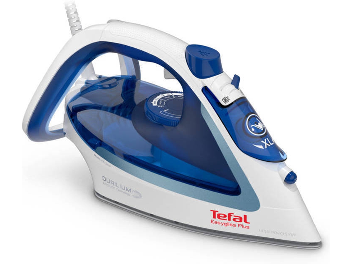 Plancha a vapor TEFAL FV5715E0 Easygliss Plu (Chorro de vapor: 190 g/min - suela DuriliumAirglide)