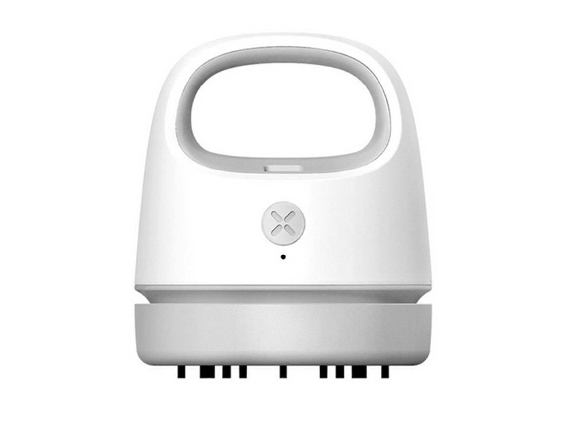 RNEMITERY aspiradora de escritorio, mini escritorio vacío USB de carga, aspiradora de polvo de mesa pequeña