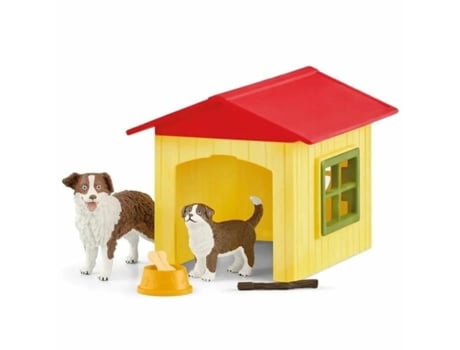Figuras de Jugar SCHLEICH Playset Friendly Dog House (Edad Mínima Recomendada: 3 años)