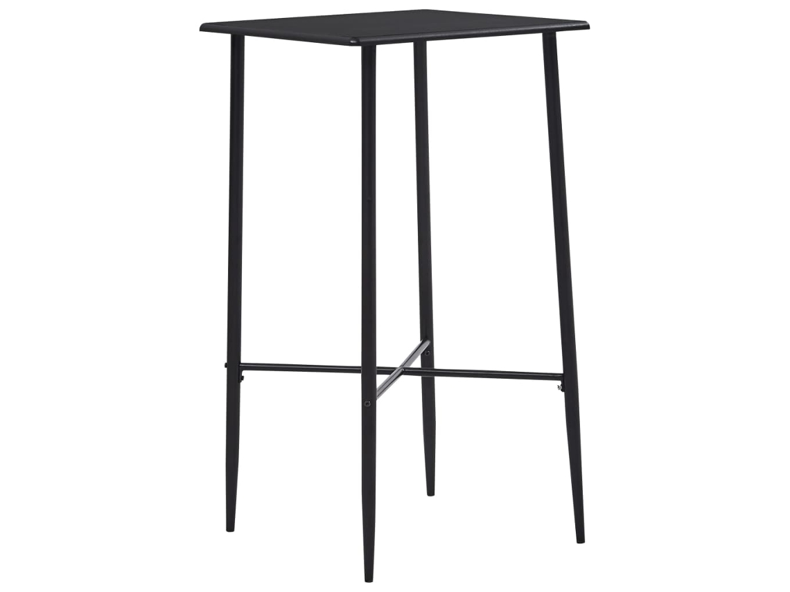 Juego de bar de 3 piezas de tela negra EXCLUSIVO DE LA CASA