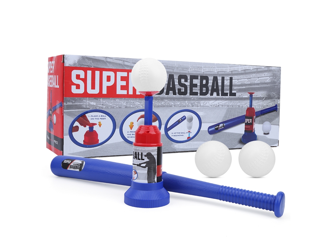 Dan26-set De Pelota De Béisbol Juguete Lanzador Semiautomático Y Bate Para Niños (777-607)