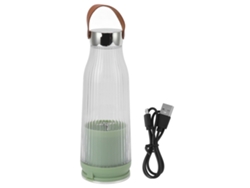 Licuadora Portátil De 380 Ml Con Cuchilla De Acero Inoxidable, Batería De 1300 Mah Y Conexión Usb Para Viajes, Cocina, Oficina Y Uso Al Aire Libre.