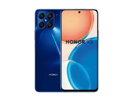 Smartphone HONOR X8 (6.7'' - 6 GB - 128 GB - Azul)