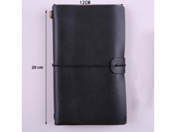 Libreta/diario de viaje retro, largo y creativo (d,a6)