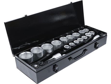 Juego De Llaves De Vaso Entrada BGS 20 Mm (3/4") 19 - 50 Mm 20 Piezas