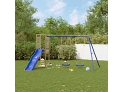 Parque Infantil De Exterior Madera De Pino Impregnada