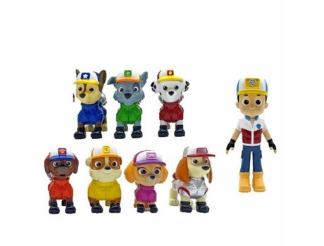 Figuras de Acción THE PAW PATROL Playset Multipack 8 Piezas (Edad Mínima Recomendada: 3 años)