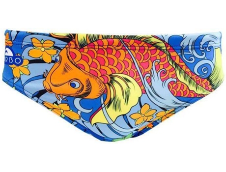 Calzoncillos para Hombre TURBO Japan Vibes Multicolor para Natacion (S)