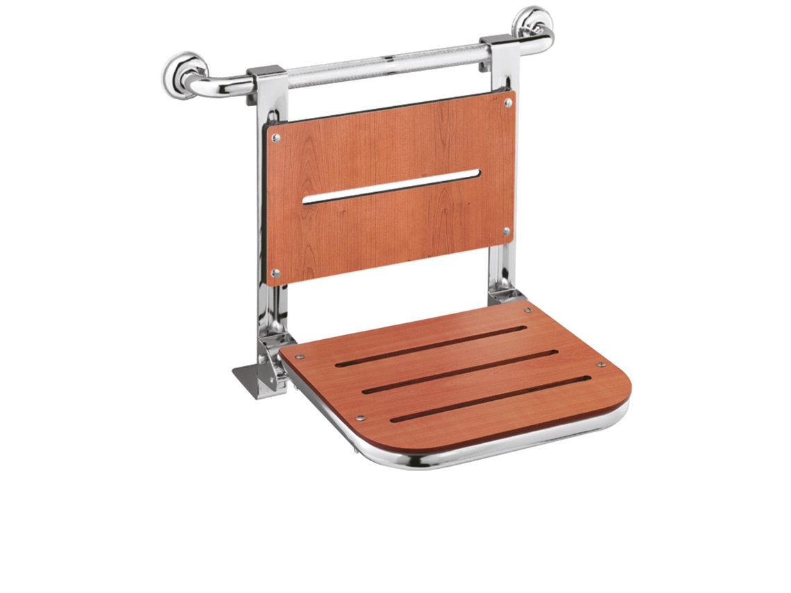 Asiento de ducha plegable Inmacolatta para colgar en una barra de apoyo