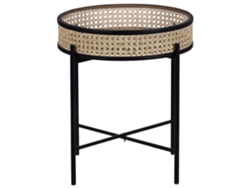 Mesa de centro BELIANI Vienna de Metal Natural 36x36x43