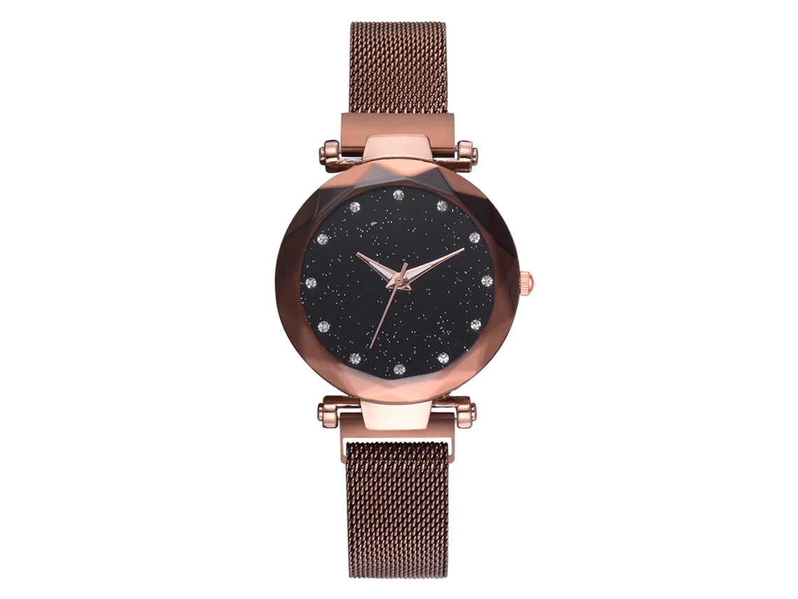 Reloj Casual Para Mujer Con Correa Magnética, Cuarzo, Modelo Xr2934-café