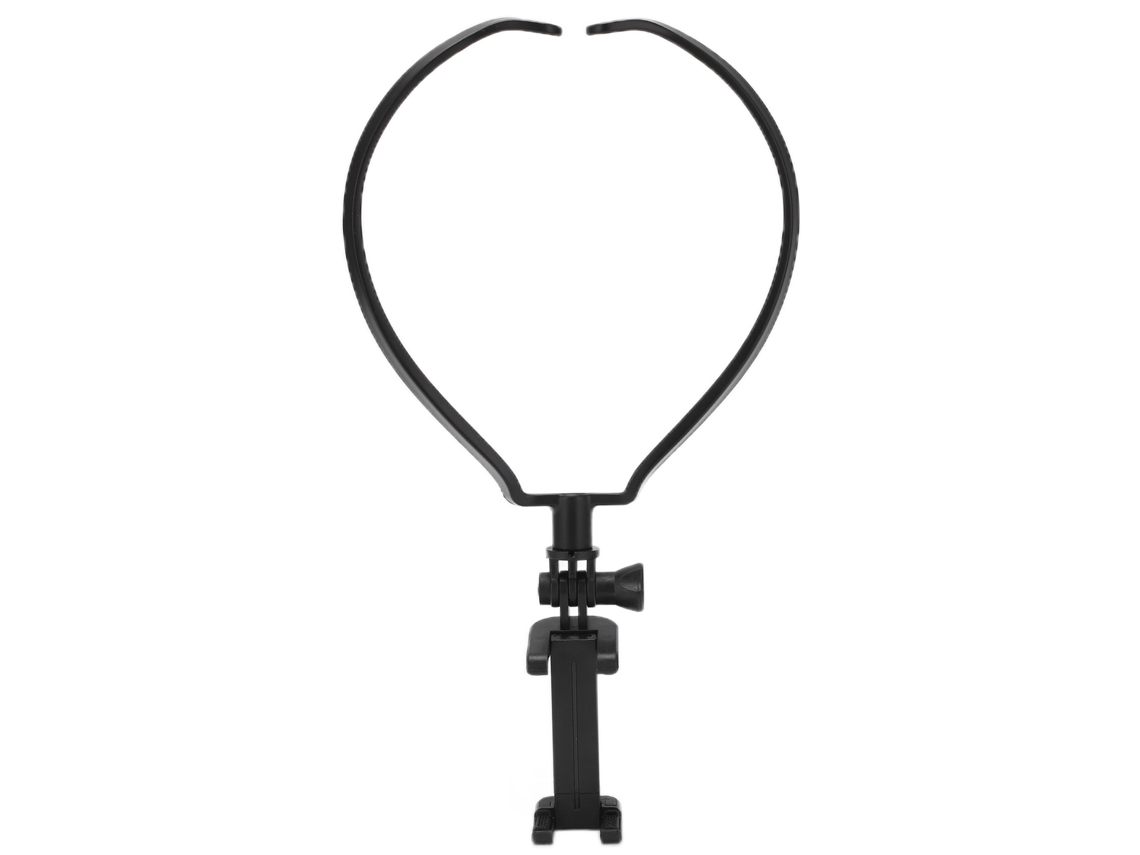 Soporte De Cuello Para Selfie De Smartphone Y Cámara Gopro Hero 9 Con Rotación 270° Montura Universal Colgante
