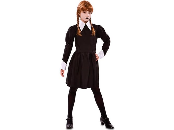 Disfraz de Niña DISFRAZZES Niña Tenebrosa (Talla: 10 a 12 años)