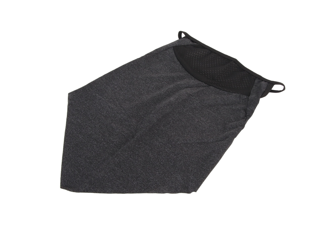 Bufanda Multifuncional Para Ciclismo Al Aire Libre Con Protección Solar, Transpirable Y Con Protector Facial Triangular, Color Gris.