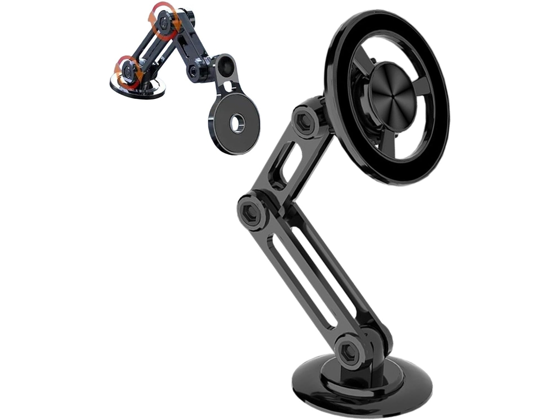 Soporte Magnético Potente Para Teléfono | Montaje En Salpicadero Y Parabrisas De Coche Con Rotación De 360 Grados | Accesorio