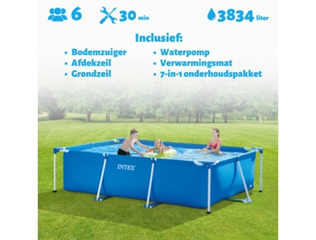 Piscina Tubular INTEX 28272NP-CB97 (3834 L - 200x75cm)