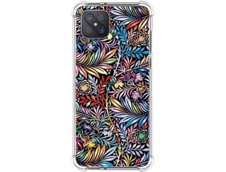 Carcasa Oppo Reno 4Z 5G TUMUNDOSMARTPHONE Dibujos Antigolpes Flores 04 Multicolor
