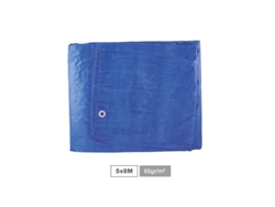 Toldo 65gr 5x8m Azul