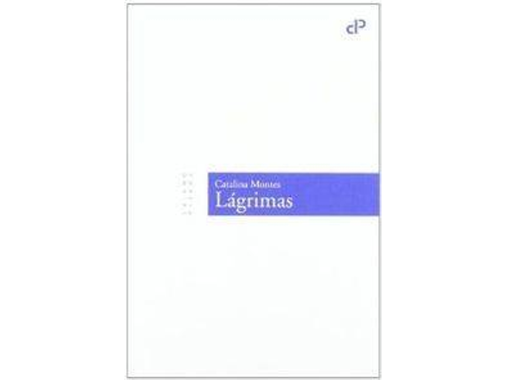 Libro Lagrimas de Catalina Montes (Español)