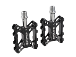Pedales De Bicicleta De Aluminio Con Enlace Plano Para Bicicletas De Montaña Plegables, Ligeros Y Duraderos.