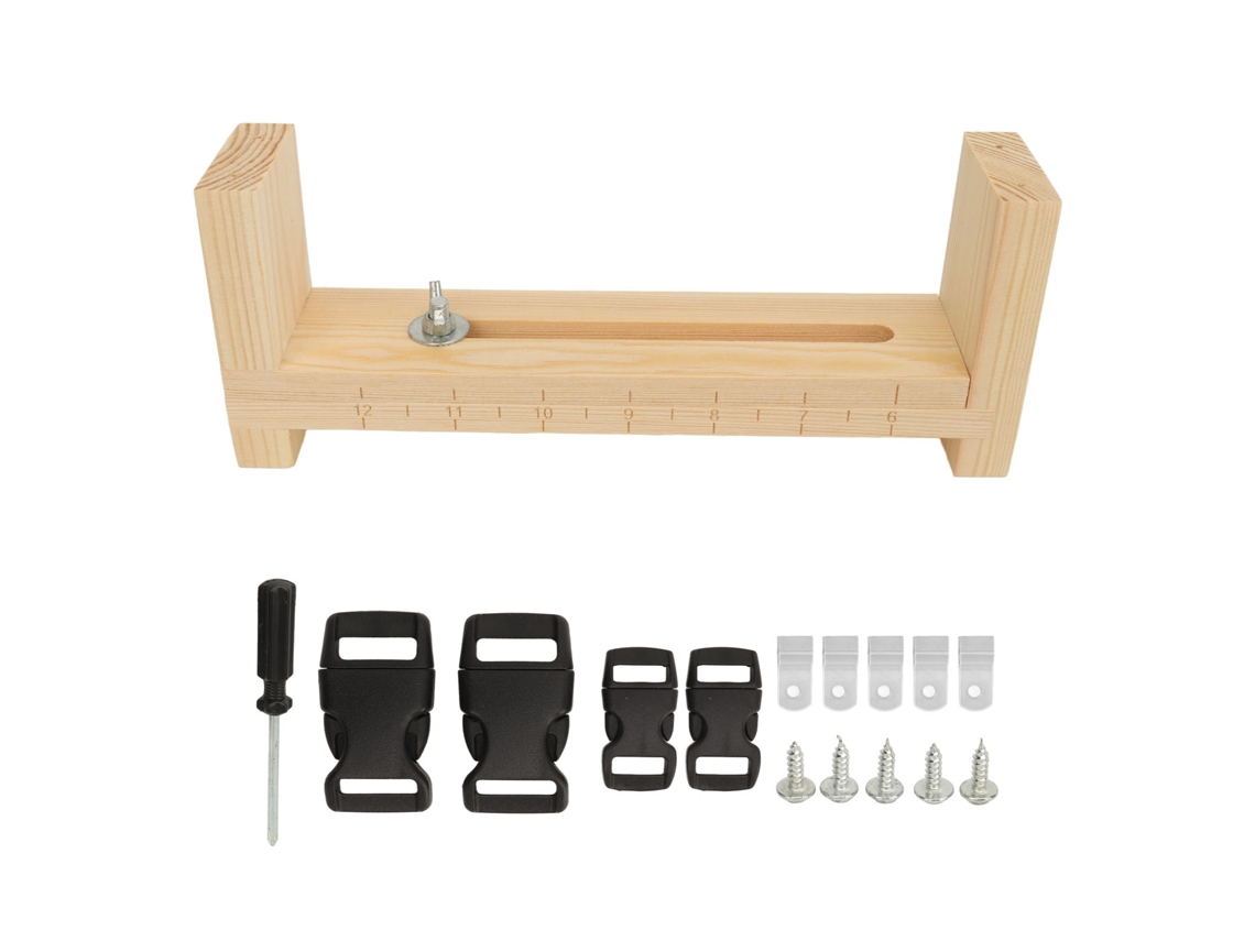Yncm-herramienta De Tejer Pulseras Jig De Madera Para Paracord