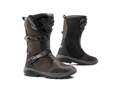 Botas de Moto para Hombre FALCO Mixto 4 Adv Marrón (Talla:46)