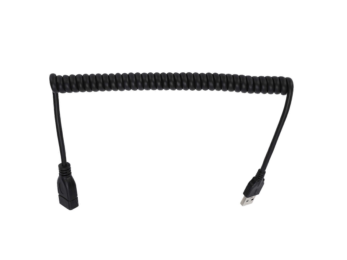Cable adaptador OTG, USB macho a USB hembra, con resorte para transferencia de datos, compatible con celulares y computadoras. Nostalgia88