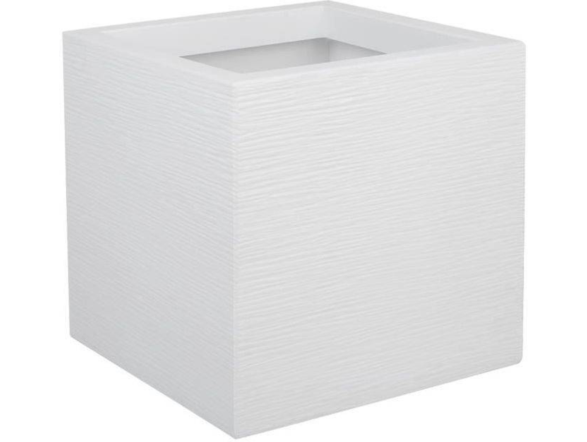 Maceta EDA PLASTIQUE Graphit Up Square Flower Box (29,5 x 29,5 x 29,5 cm; 21 L)