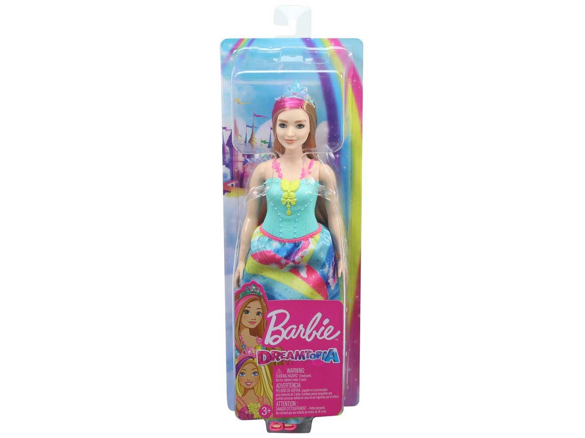 Muñeca BARBIE Princesa loura curvilínea dreamtopia