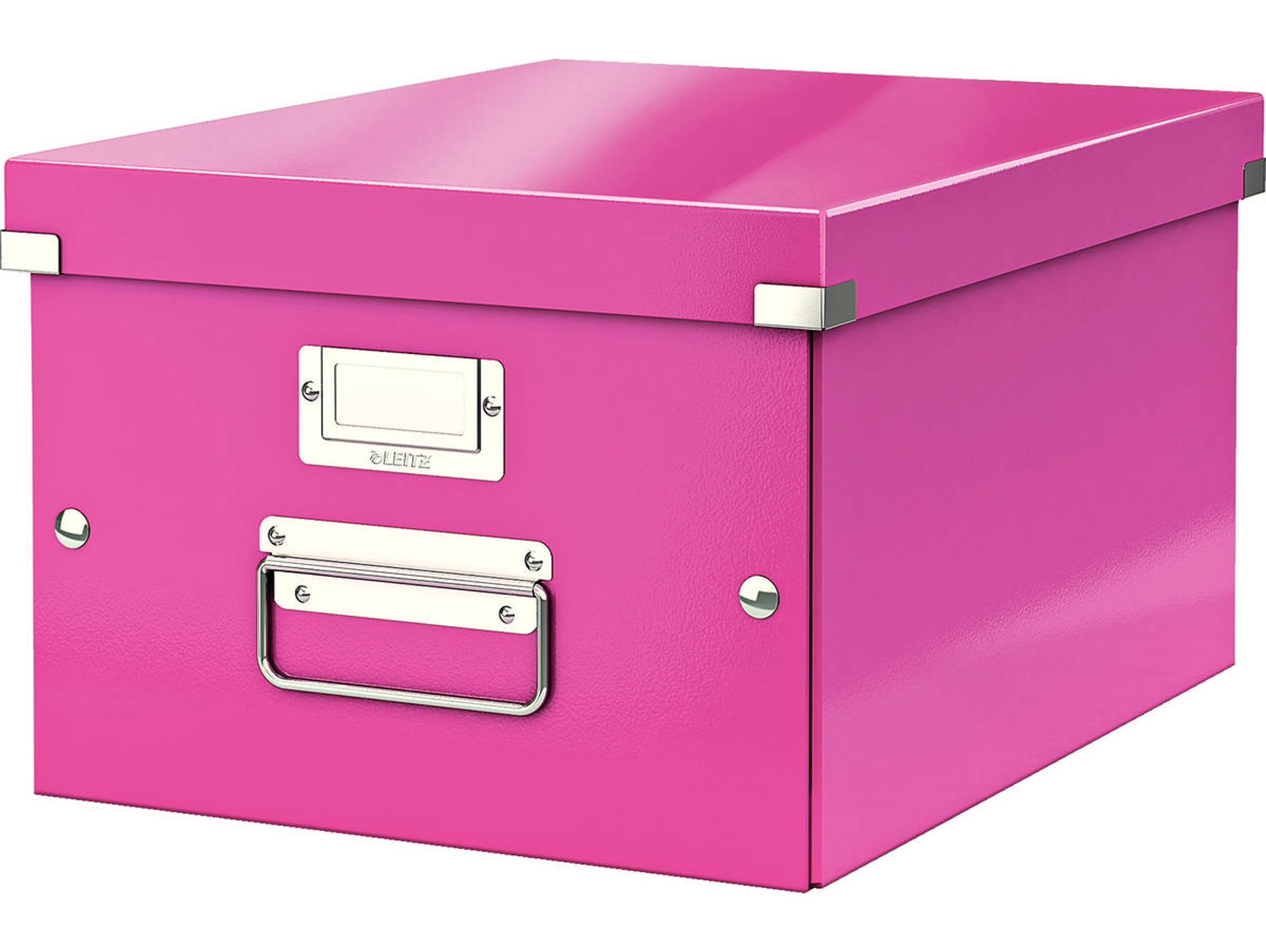 Caja LEITZ Click & Store (Rosa - 28x20cm - A4 - 16.7 L - Polipropileno)