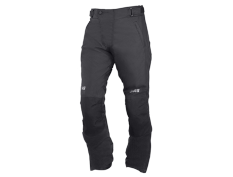 Pantalones de Moto para Hombre GMS (4XL - Poliéster - Negro)