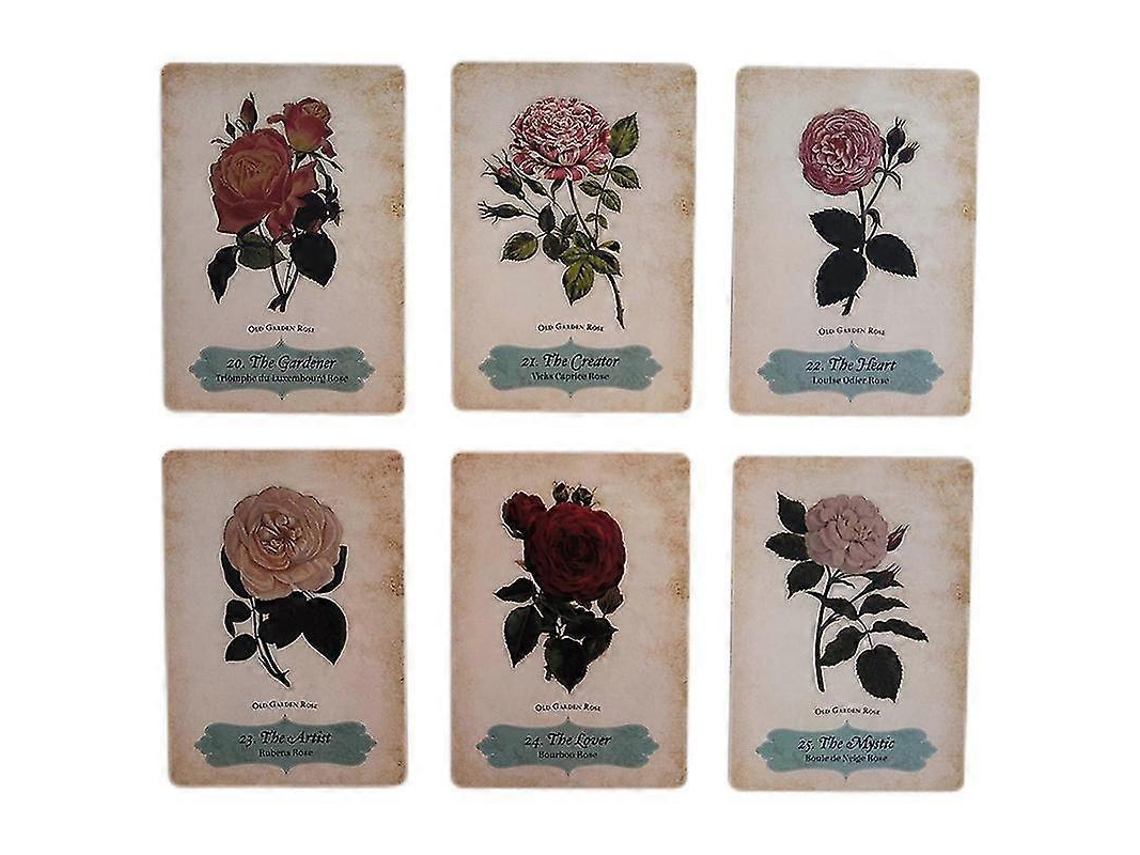 Oracle Of The Roses Cartas del oráculo Juegos de mesa Fiesta familiar Diversión Juego de mesa de tarot