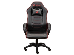 Silla GAMING NPLAY RULE 2.1 (Outlet Grado A - Hasta 130 kg - Elevador a Gas Clase 4 - Negro y Rojo)  