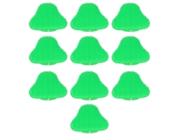 10 filtros antisalpicaduras para urinario con fragancia para baño y restaurante.