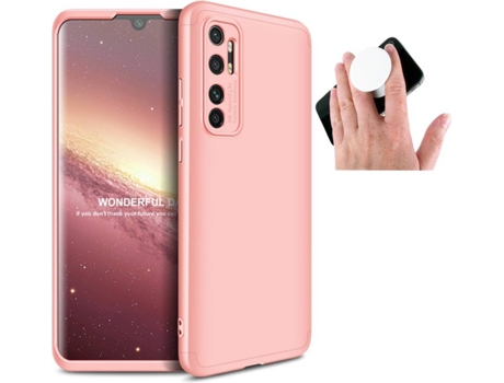 Carcasa y Popsocket Xiaomi Mi Note 10 Lite Slim armor 360º