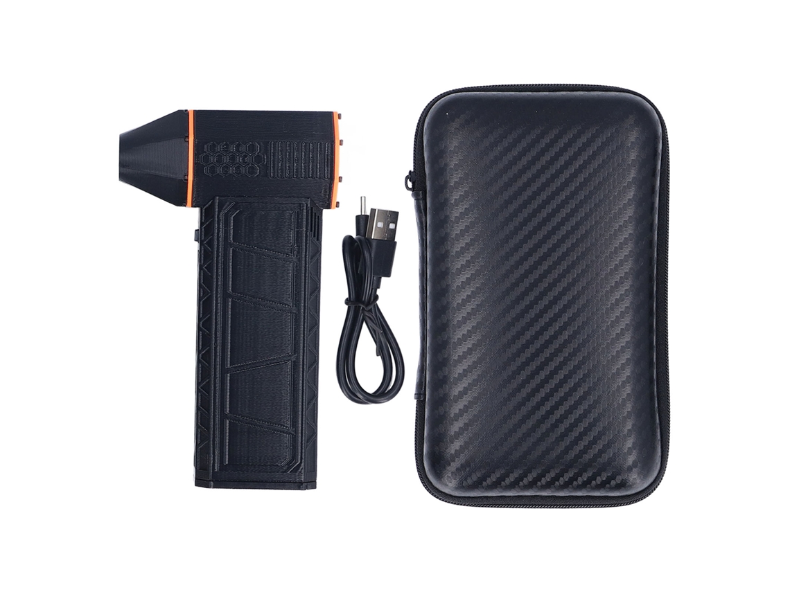 Mini ventilador soplador turbo de aire de 130000 rpm, inalámbrico, con batería de 3000 mAh, para limpiar teclados de ordenador, exteriores, coches y hogares.
