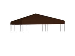 Toldo De Cenador Marrón 310 G/m² 3x3 M