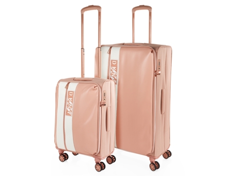 Juego De Maletas Semi-Rígidas Eva DKNY DKNY-408 Instinct venus rose (46,5X78x28 Cm - 86L)