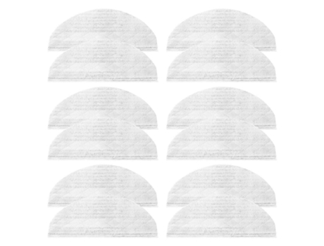 12pcs mop pano para eufy x8 robô aspirador de pó inteligente
