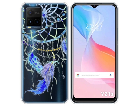 Carcasa Vivo Y21s / Y33s TUMUNDOSMARTPHONE Dibujos Transparente Multicolor