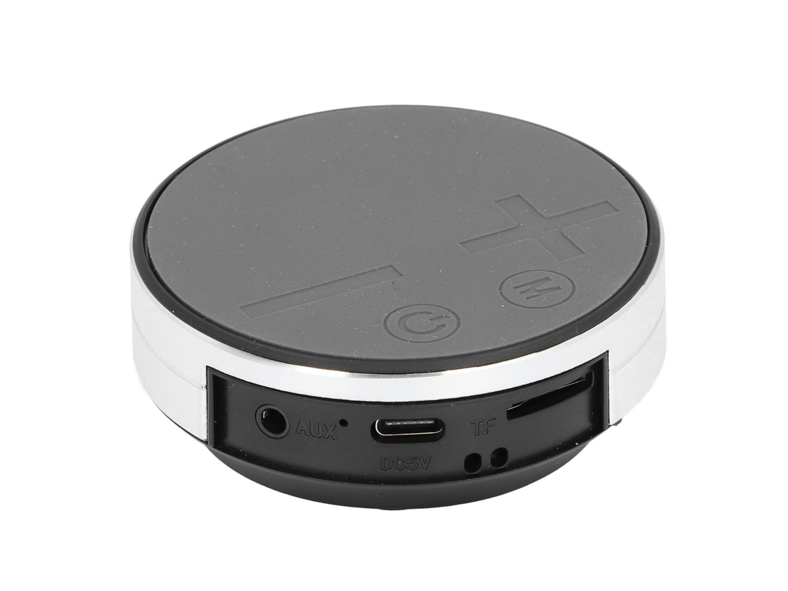 Altavoz Estéreo De Conducción Ósea Para Mini Portátil, Resistente Al Agua, Para El Hogar, Viajes Al Aire Libre, Color Plata.