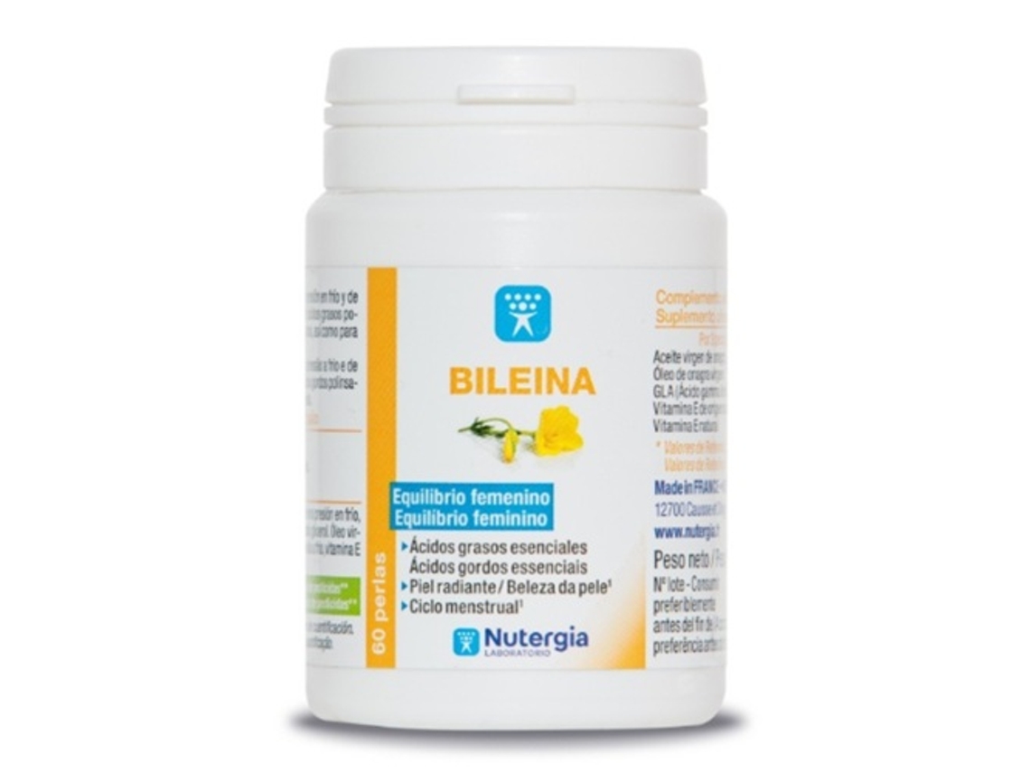 Suplemento Alimentar NUTERGIA Bileina 180 (Perlas)