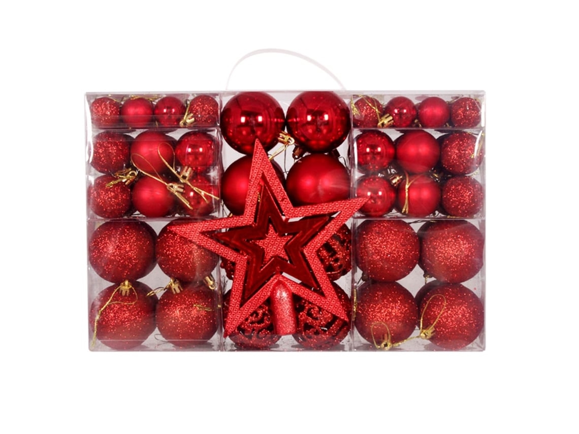 101 Adornos De Bolas Navideñas, Adornos Para El Árbol De Navidad