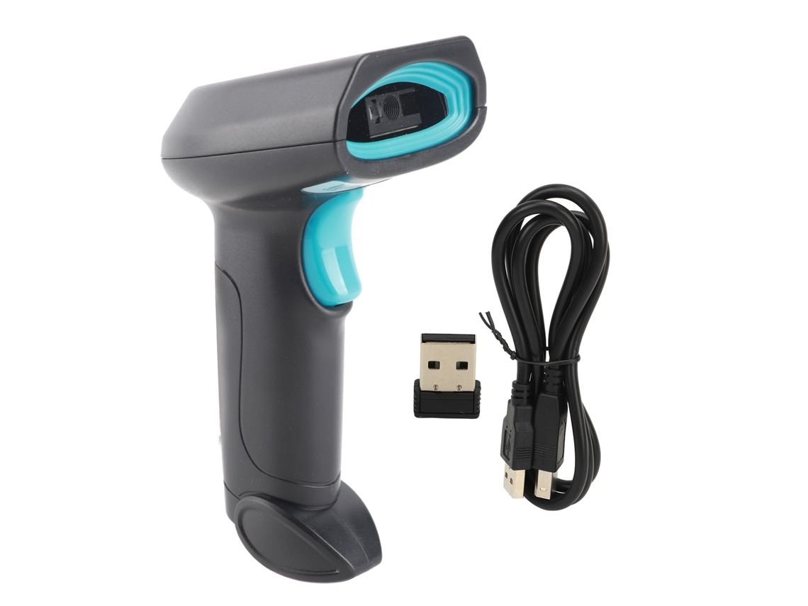 Escáner De Código De Barras Inalámbrico Bluetooth 2.4g Ip54 1d 2d Con Anuncio De Voz E Indicador Led.